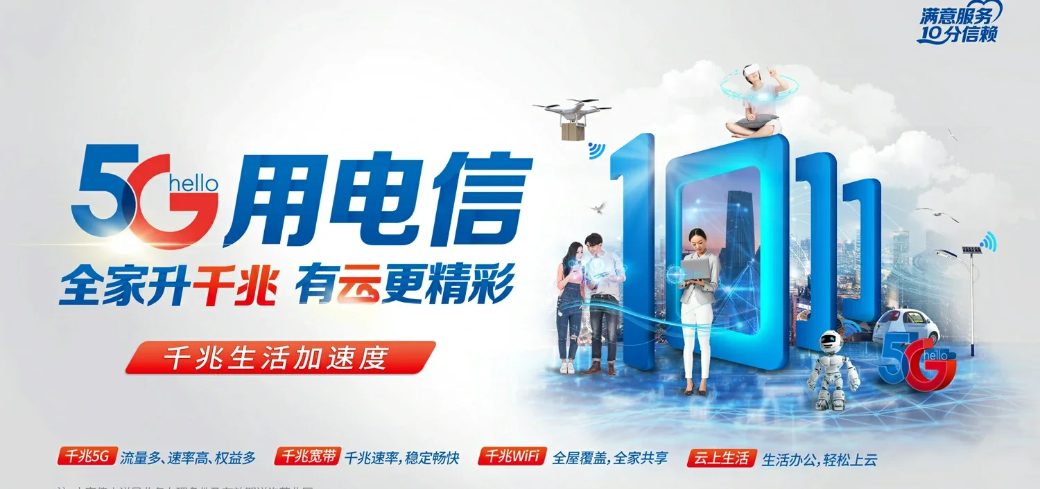 中国电信 沾益区电信宽带 宽带套餐